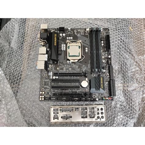 GIGABYTE GA Z270M D3H สนคามอสองสภาพใหมมากรองรบ gen 6 gen 7