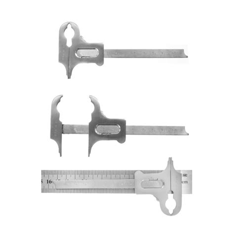 Dental Stainless Steel Vernier Calipers For Orthodontic Instruments