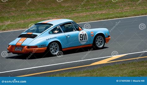 Porsche 911 Gulf 964rs Editorial Stock Photo Image Of Porsche 37409288