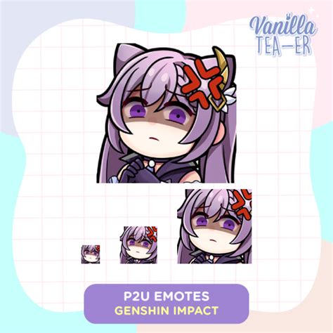 P2u Emote Ke Qing Disgusted Gi Vanilla Tea Er S Ko Fi Shop Ko Fi ️ Where Creators Get