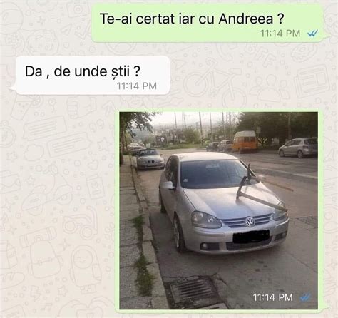 Bancul Zilei Te Ai Certat Iar Cu Andreea