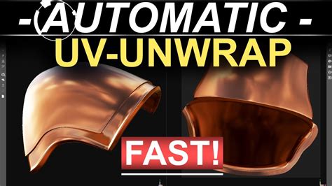 Substance Painter Auto Uv Unwrap Anything In Seconds Youtube