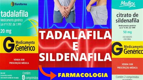 Tadalafila E Sildenafila Tratamento Da DisfunÇÃo ErÉtil Como Usar