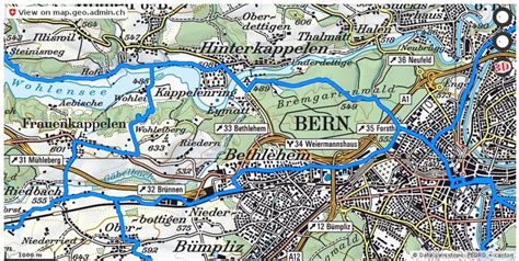 Bern Be Velowege Fahrrad Velotour Mobil Routenplaner Ift Tt