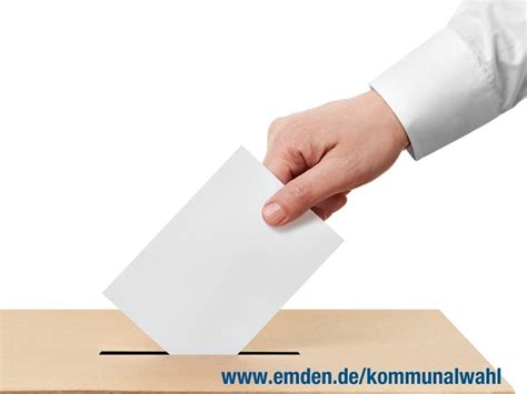 Information Zur Kommunalwahl Ergebnisse Am Wahlabend Stadt Emden