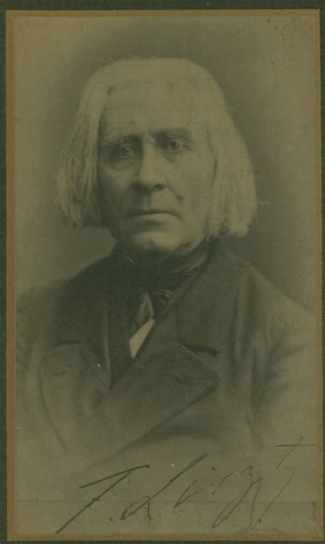 Liszt Franz Signed Photograph