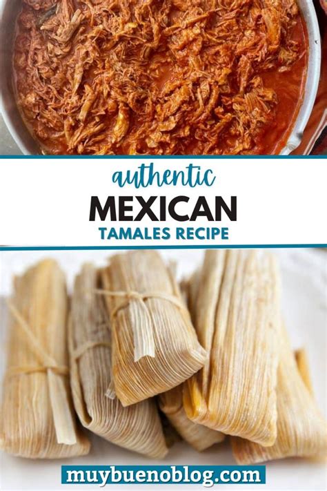 Authentic Mexican Pork Tamales Rojos Recipe | Recipe in 2024 | Mexican ...