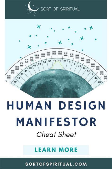 Manifestor Human Design Cheat Sheet Human Design Human Design