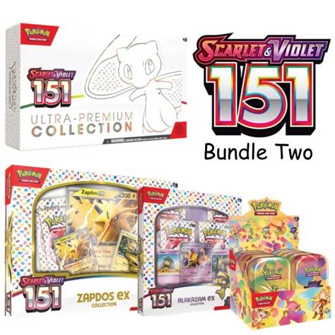 Pokemon Trading Card Game Scarlet And Violet 151 October Release Bundle