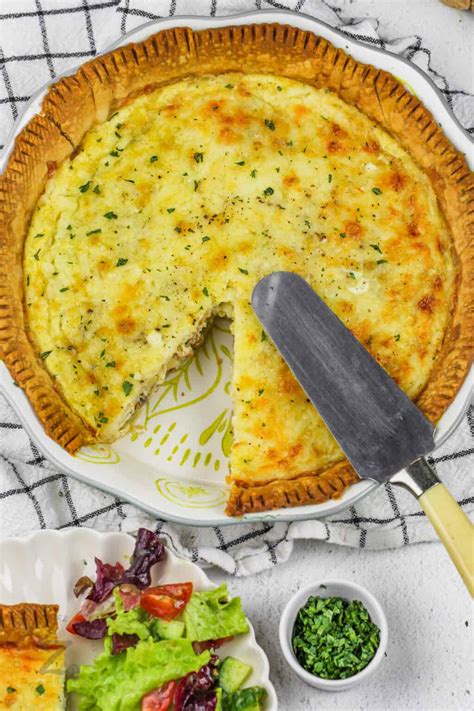 Easy Quiche Lorraine Best Easy Recipe Our Zesty Life