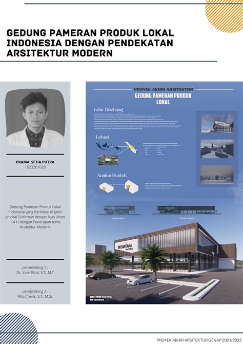 Poster Proyek Akhir Arsitektur Genap 20212022