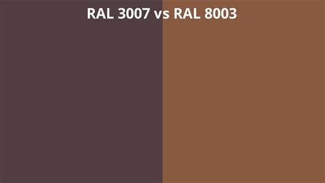 Ral 3007 Vs 8003 Ral Colour Chart Uk