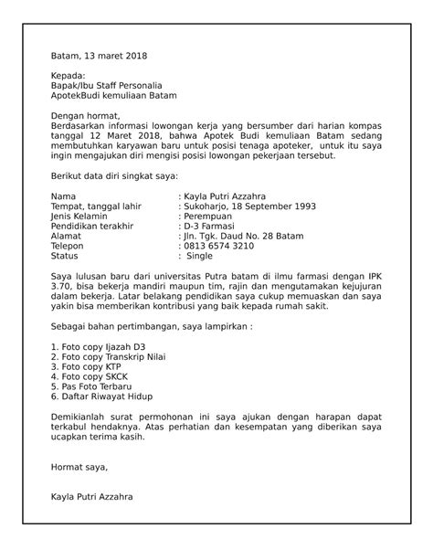 Contoh Surat Lamaran Dealer Honda Contoh Surat Pemberitahuan Resmi