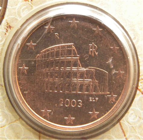 Italy Euro Coins UNC 2003 ᐅ Value Mintage and Images at euro coins tv