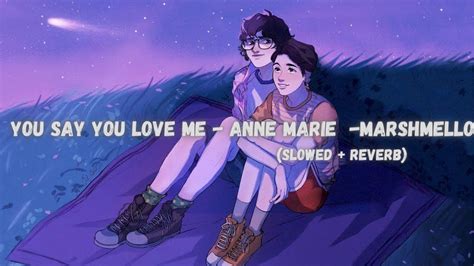 You Say You Love Me I Say You Crazy Slowed Reverb Anne Marie