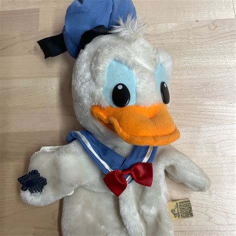 Donald Duck Hand Puppet Etsy