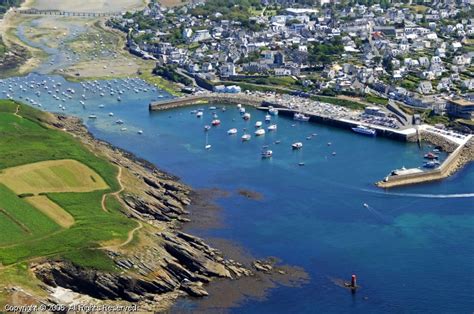 Le Conquet Marina in Brittany, France