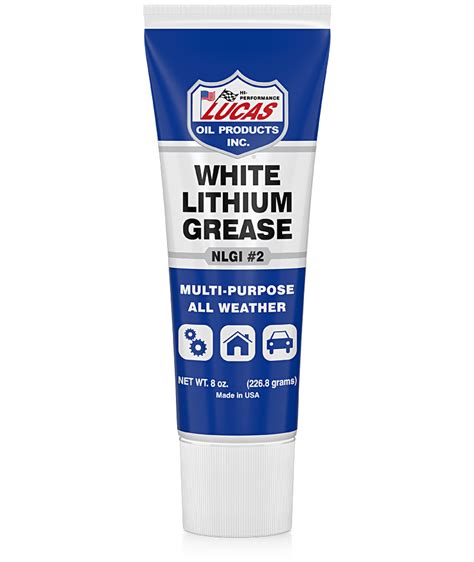 White Lithium Grease Lucas Oil Products