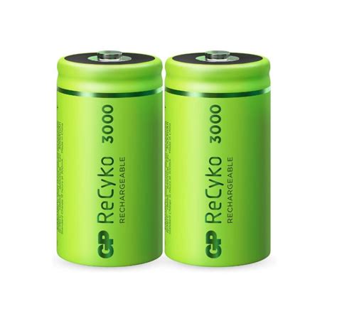 GP ReCyko C 3000mAh Oplaadbare Batterijen 2 Stuks Erfverlichting