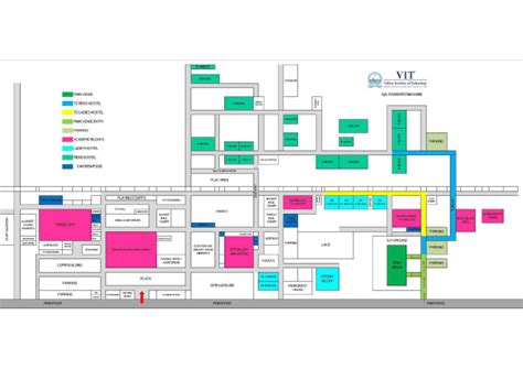 VIT Vellore - Campus Layout | PDF