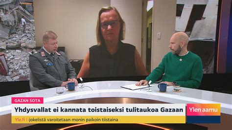 Voiko Gazan sota levitä muihin maihin Ylen aamu Yle Areena