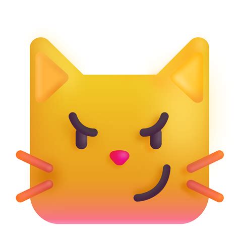 😼 Cat With Wry Smile Emoji