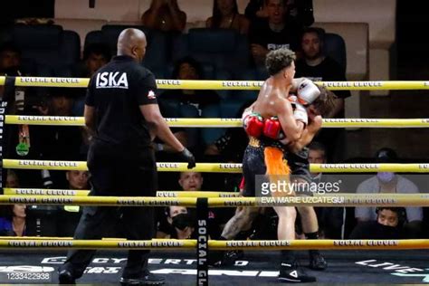 Youtube Vs Tiktok Boxing Photos And Premium High Res Pictures Getty