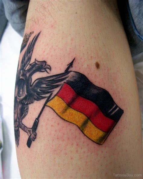 German Flag Tattoo - Tattoos Designs