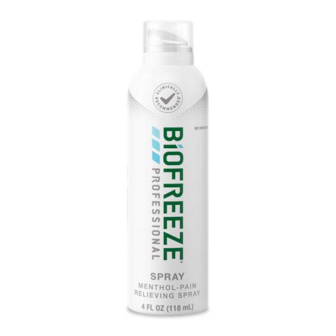 Biofreeze Professional Strength Pain Relief Aerosol Spray, Knee & Lower