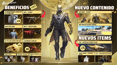 ORO Y SKINS GRATIS REDISEÑO MAPA Y TODO LO NUEVO DE BLOOD STRIKE