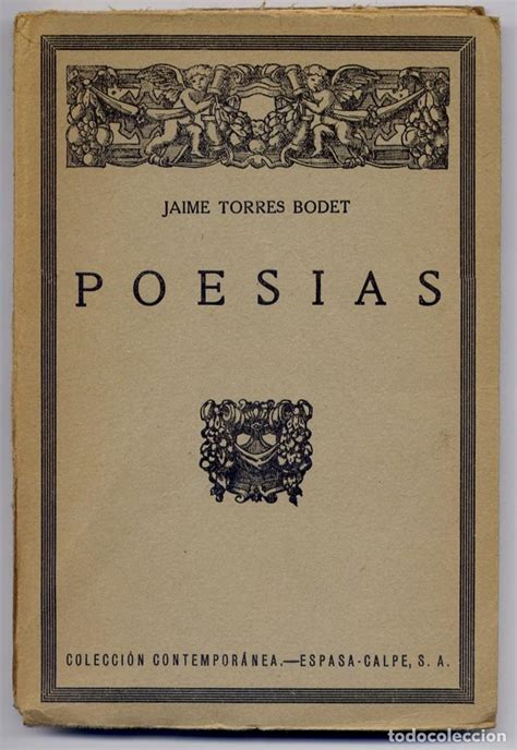 torres bodet jaime poesías 1926 colección Comprar Libros antiguos