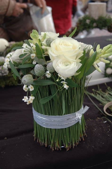 Kerst 2014 BLOM BLoemwerk Op Maat Wageningen Witte Bloemstukken