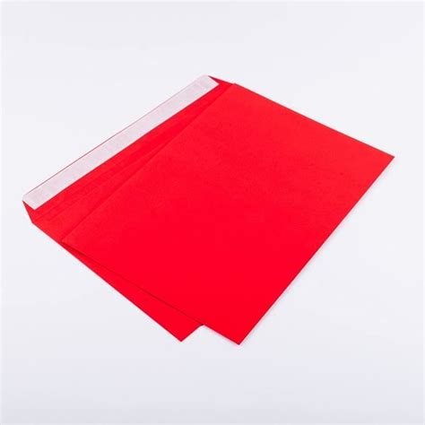 Rouge Enveloppes Din C Sans Fen Tre G M Taille X