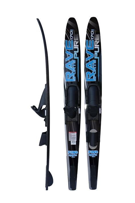 Rave Pure Adult Combo Water Skis Lepier Shoreline And Outdoors