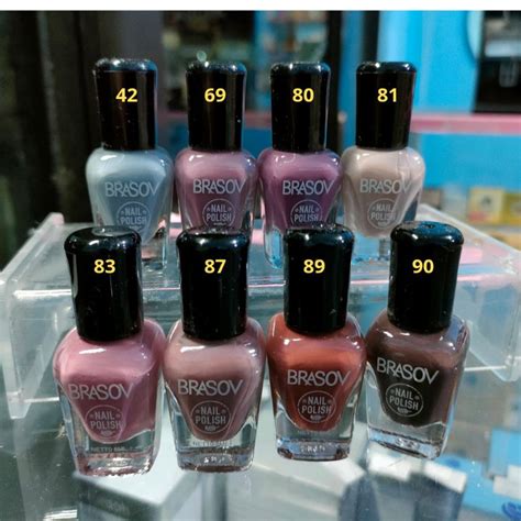 Jual Kutek Nude Cat Kuku Brasov Shopee Indonesia