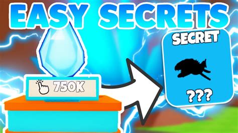 NEW HOW TO GET SECRET PETS FAST EASY SECRETS Roblox Tapping Gods