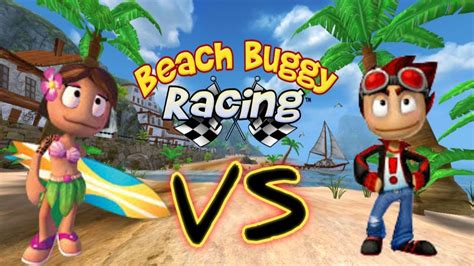 Rez Vs Leilani Race In Beach Buggybeach Buggy Game Paly YouTube