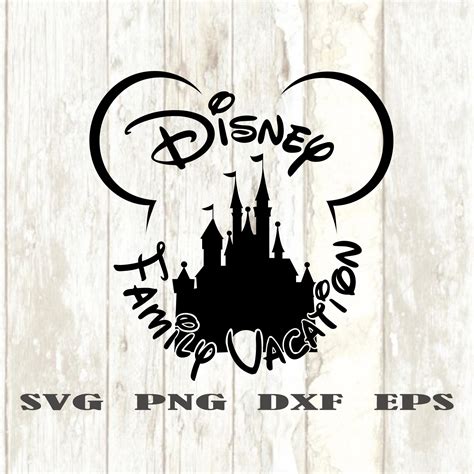 Disney Family Vacation Svg Files For Silhouette Files For Cricut Svg Images