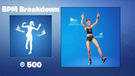 BPM Breakdown Fortnite Emote YouTube