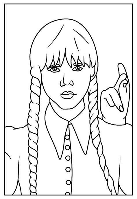 Enid Sinclair Coloring Pages