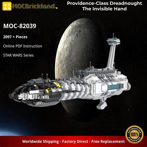 Providence Class Dreadnought The Invisible Hand Star Wars Moc 82039 By