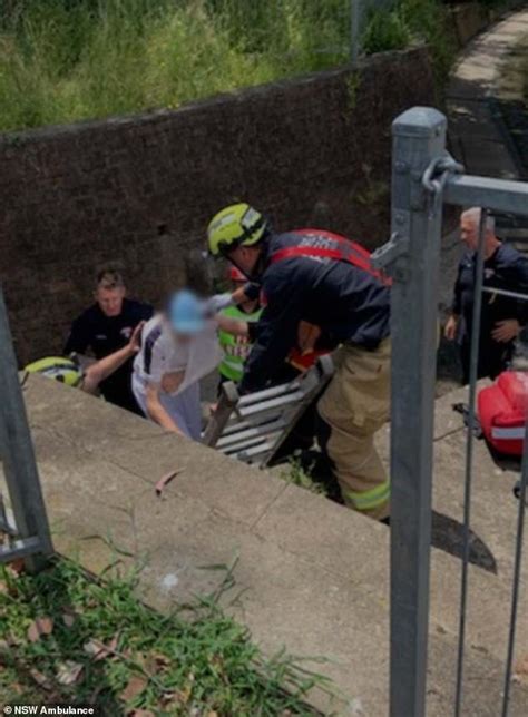 Teenage Boy Trapped In A Stormwater Drain In Bankstown Daily Mail Online