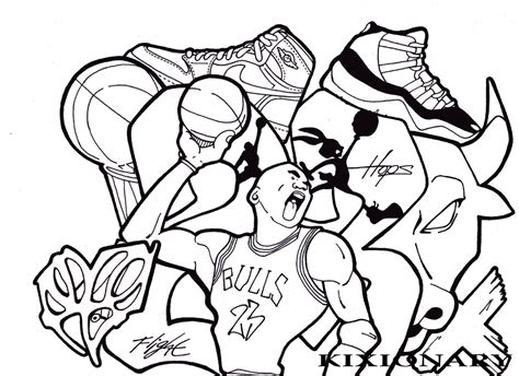 Coloring Pages For Michael Jordan Coloring Home