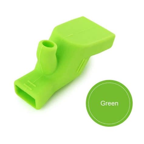 Economiseur D Eau Green Prolongateur De Robinet En Silicone Extension