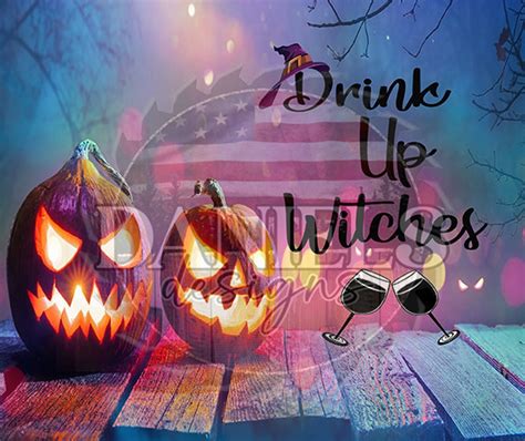 Halloween Pngjpeg Drink Up Witches Halloween Image Etsy