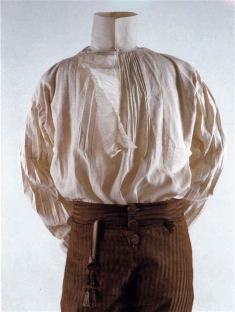 Mans Shirt Late 18thc Cream Linen C Metropolitan Museum Of Art