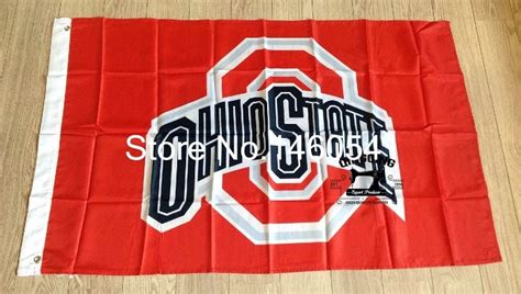 Ohio State Buckeyes Flag 3ft x 5ft Polyester NCAA Banner Ohio State ...