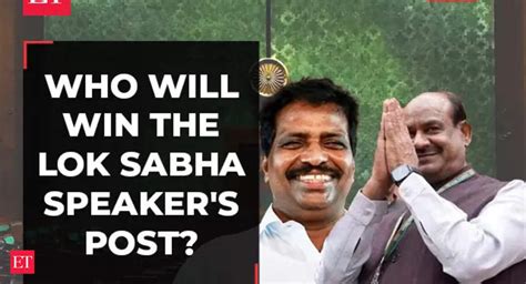 Om Birla Vs K Suresh Battle For The Speaker S Seat Of 18th Lok Sabha