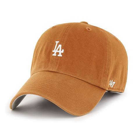 Mlb Los Angeles Dodgers Base Runner Clean Up Mlb Kappe Orange Dressinn