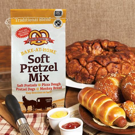 Bake At Home Soft Pretzel Mix Dutch Country Soft Pretzels